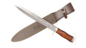 Cuchillo Muela Urial 26CO – Estilo Bowie, Madera de Cocobolo y Filo Letal