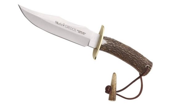 Cuchillo Muela Gredos 17 es un cuchillo de caza de alta gama, diseñado y fabricado en España por la reconocida firma Manufacturas Muela