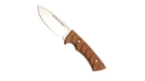 El Muela Rhino-10SV.C/K es un cuchillo de caza de alta gama, fabricado artesanalmente en España.