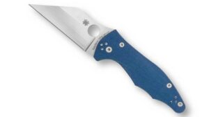 Navaja Spyderco Yojimbo 2 CPM SPY27 C85GPCBL2 Cobalt Blue G-10