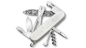 victorinox companion damast blanco edición limitada