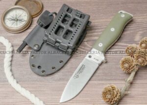 Cudeman MT5 – Cuchillo de Supervivencia 120-GV-K - G10 Verde