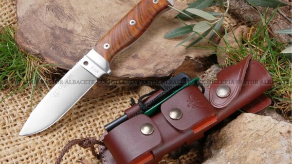 Cudeman MT5 – Cuchillo de Supervivencia 120-KC Madera de cocobolo