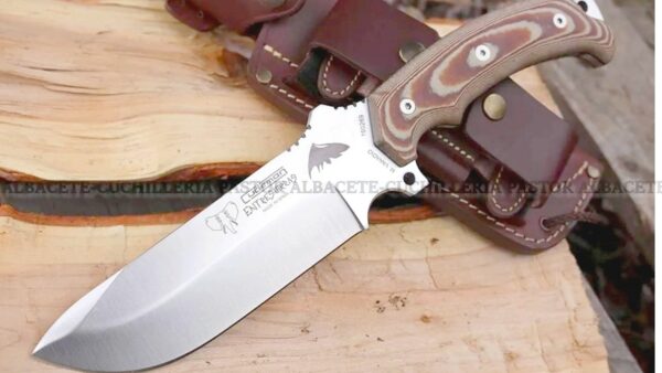 Cuchillo Cudeman Entresierras 155- X - Micarta Marrón - Funda