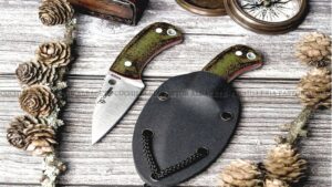 Cudeman Yoda 200-GV-K es uno de los cuchillos de cuello (neck knife) más populares dentro del catálogo de Cudeman Knives