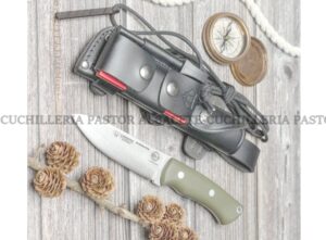 Cuchillo bushcraft, acero Böhler N690Co