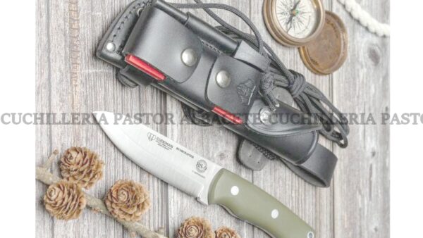 Cuchillo bushcraft, acero Böhler N690Co
