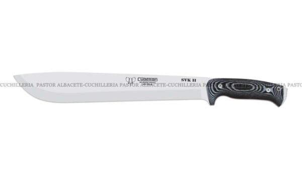 El Cudeman 252-M (SVK II) es un machete de gran formato fabricado en Albacete, España, por la reconocida casa Cudeman, especialista en cuchillos de caza, bushcraft y supervivencia.