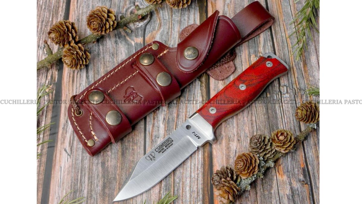 Cuchillo Cudeman MT1- 295-K - Cocobolo - Funda Cuero