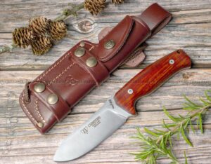 El Cudeman 298-K FAB Cocobolo es un cuchillo de fabricación española que destaca por su combinación de elegancia, materiales premium y robustez.