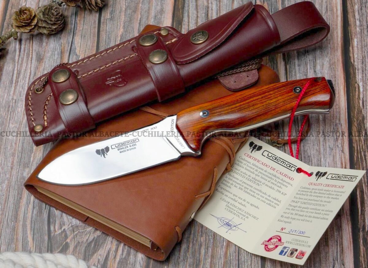 Cuchillo Cudeman Fab I- 298-KP - Cocobolo - Edición limitada