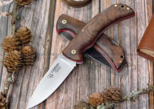 La Navaja Cudeman 325-G Galatea es una pieza artesanal de gran calidad, fabricada en Albacete (España) por la reconocida casa Cudeman.