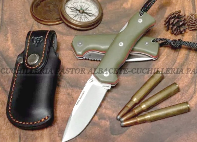 La Cudeman Ranger Mini 337-GVF es una navaja de supervivencia profesional diseñada y fabricada en Albacete (España),
