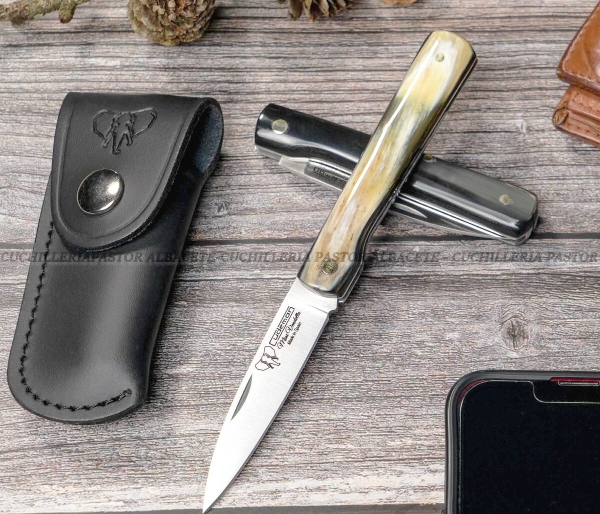 Navaja  Cudeman Mini Vendetta 451-A  Asta de Toro – Hecha en Albacete, España