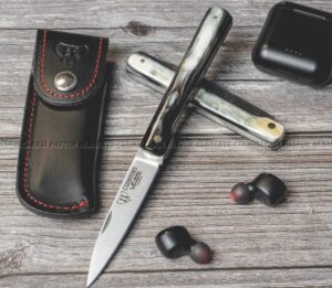 Navaja Cudeman Estilete 408-AF Asta de Toro – Hecha en Albacete, España