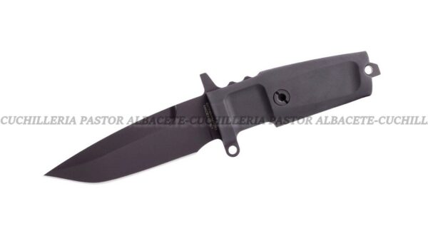El Extrema Ratio Col Moschin C Negro es la variante compacta del ya legendario cuchillo Col Moschin, adoptado oficialmente en 2002 por el 9º Regimiento Incursori “Col Moschin” de fuerzas especiales italianas.