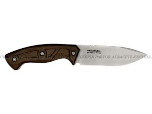 El Extrema Ratio Venatus F Madera Satín (referencia 0089/SAT/WD) es un cuchillo de caza de alta gama, pensado para quienes buscan elegancia, funcionalidad y durabilidad en cada salida al campo