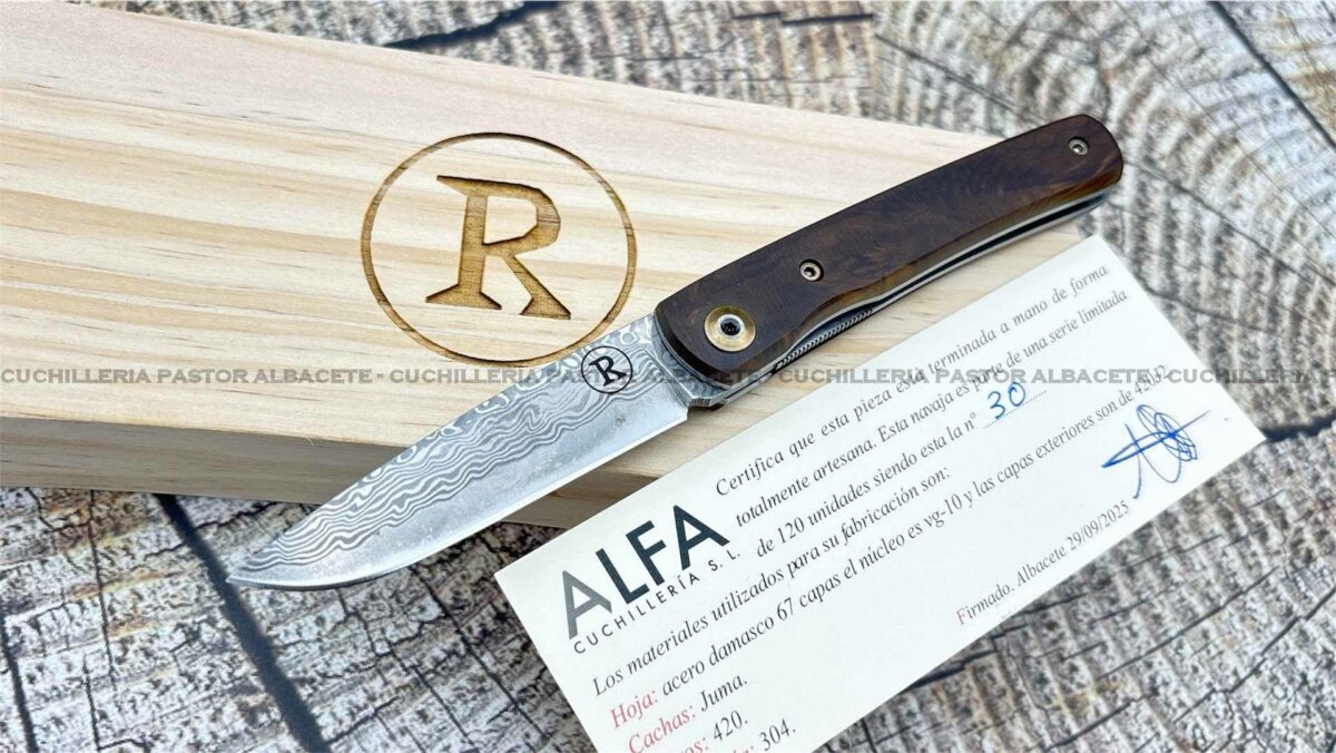 Navaja Salamandra Martina Serie Limitada – Damasco - Juma
