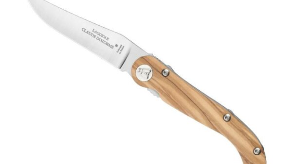 Navaja Claude Dozorme Baroudeur 4930OL Madera de Olivo