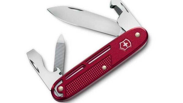 Victorinox Synergy Alox – Navaja de bolsillo minimalista y multifuncional