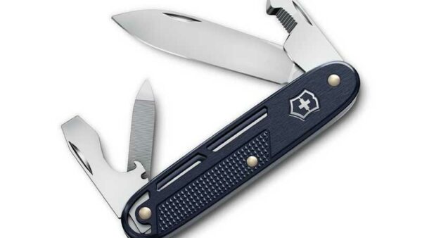 Victorinox Synergy Alox – Navaja de bolsillo minimalista y multifuncional