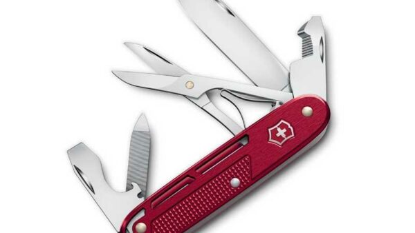 Victorinox Synergy X Alox – Navaja de bolsillo minimalista y multifuncional