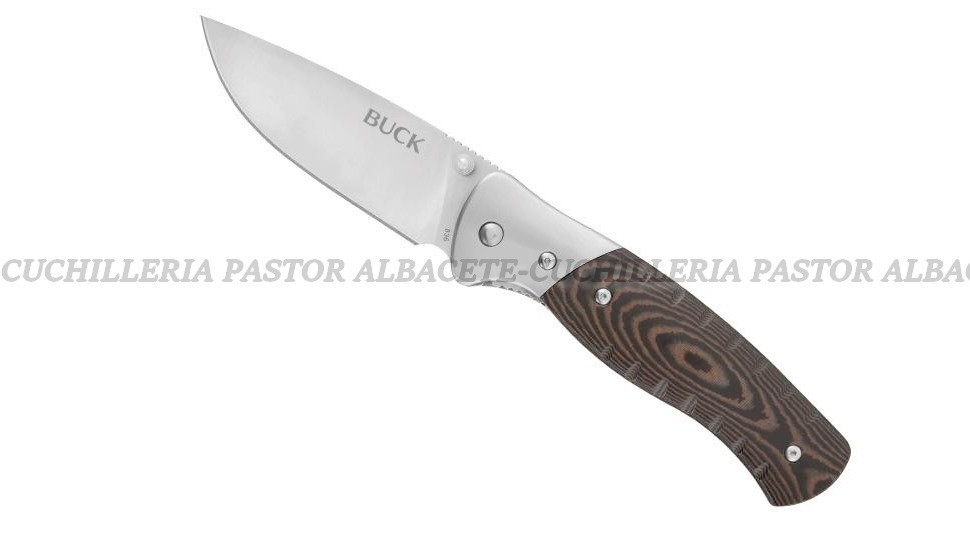 Navaja Buck Selkirk GM 0836BRS con Fire Starter y Silbato