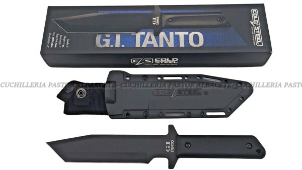 El Cold Steel GI Tanto 80PGT es un cuchillo táctico de hoja fija diseñado para supervivencia, uso outdoor y aplicaciones exigentes.