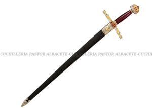 La Espada de Carlomagno, conocida como La Joyosa, es una réplica histórica inspirada en el arma atribuida al emperador que marcó el destino de Europa occidental.