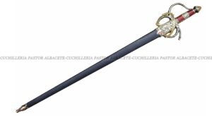 La Espada Colada “El Cid” Art Gladius  es una cuidada réplica histórica inspirada en la legendaria espada de Rodrigo Díaz de Vivar, El Cid Campeador