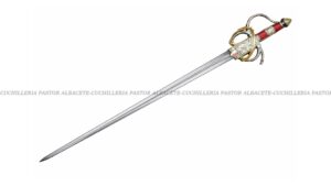 La Espada Colada “El Cid” Art Gladius  es una cuidada réplica histórica inspirada en la legendaria espada de Rodrigo Díaz de Vivar, El Cid Campeador
