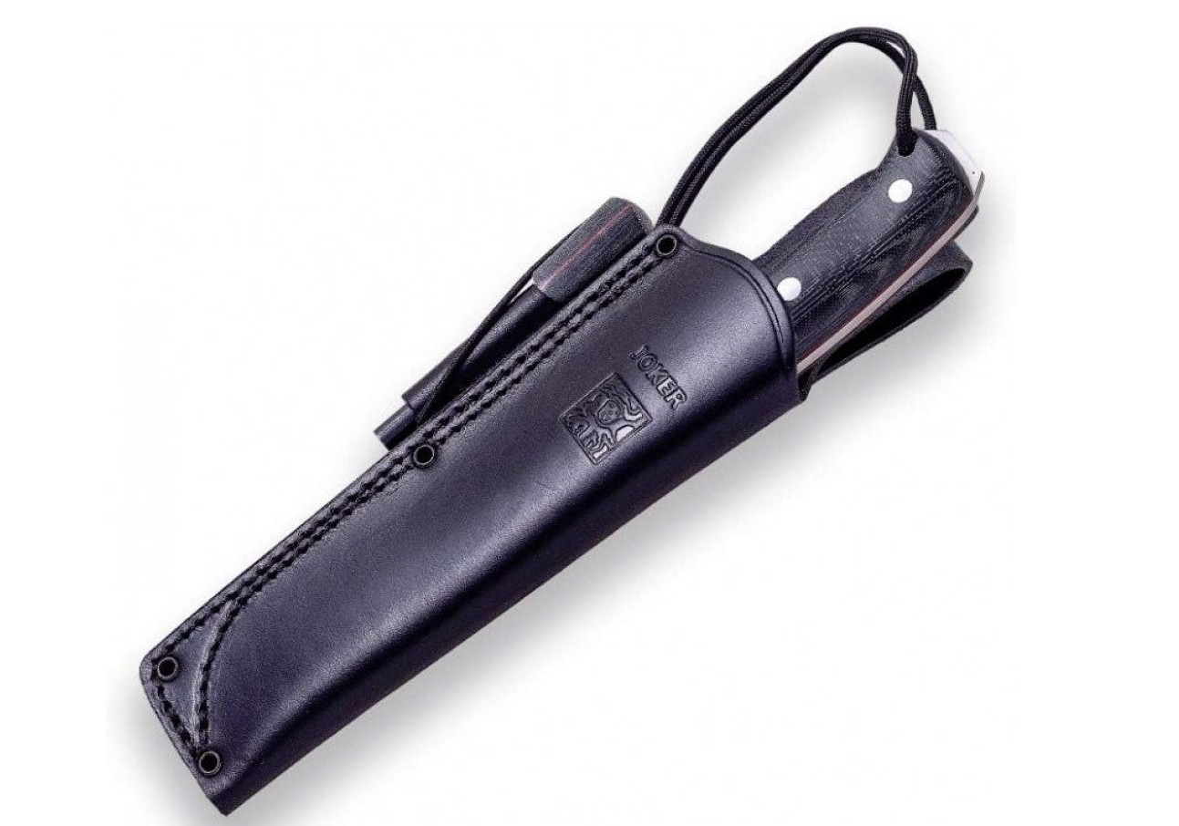 El Cuchillo Joker Nomad CM125-P Micarta, fabricado en Albacete (España), es una herramienta robusta y versátil diseñada para supervivencia avanzada, bushcraft intensivo y uso profesional en la naturaleza.