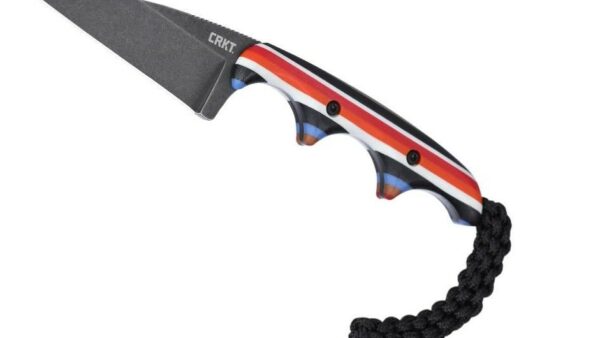 Cuchillo CRKT 2385G Minimalist Wharncliffe neck G10 multicolor