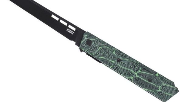 Navaja CRKT 3840G Zephyr acero D2 Mango G10 Verde