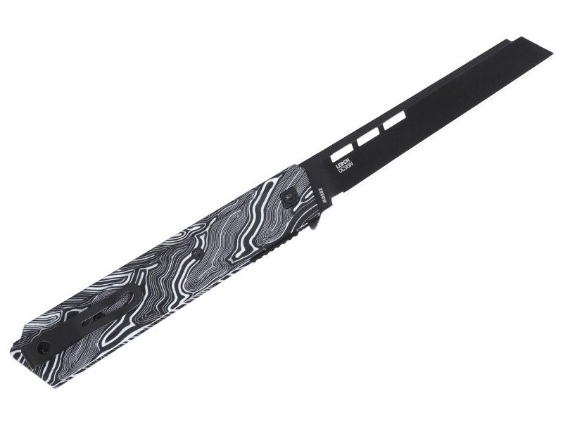 Navaja CRKT 3840W Zephyr acero D2 Mango G10 Blanco - Imagen 2