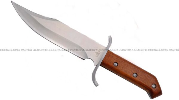 Cuchillo Third H1100M Bowie acero 440 mango palisandro
