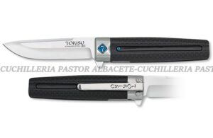 La navaja Tokisu G10 negra combina diseño moderno, precisión y materiales de alta calidad, siendo una excelente opción para uso diario (EDC) y actividades al aire libre.