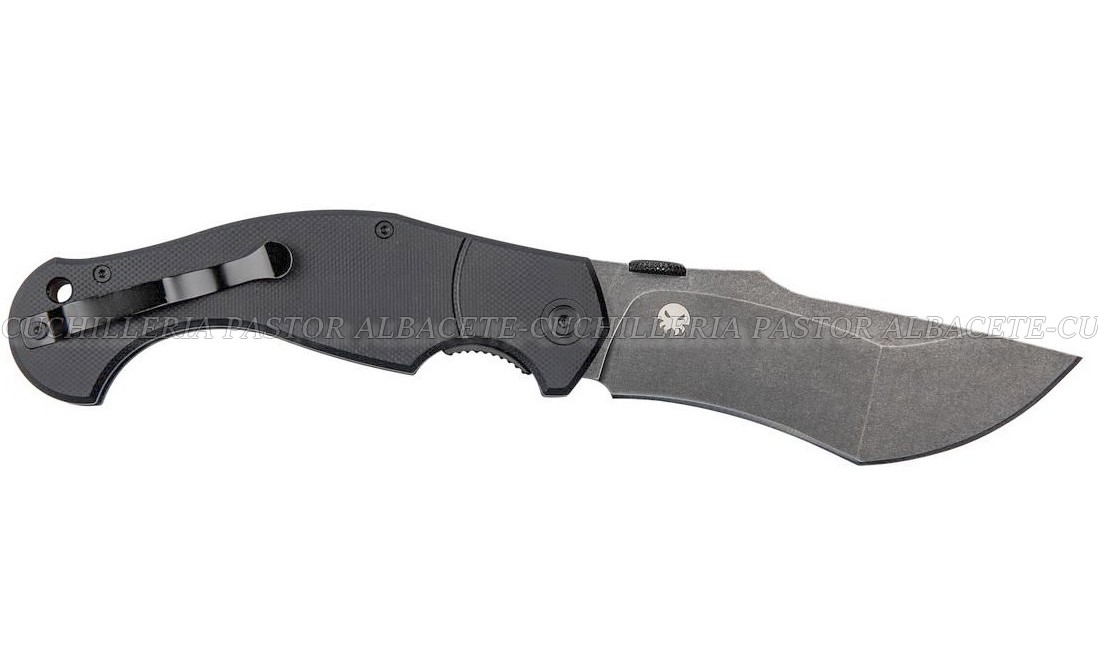 Navaja Muela Verdugo-10G Táctica G10 negro - Imagen 3