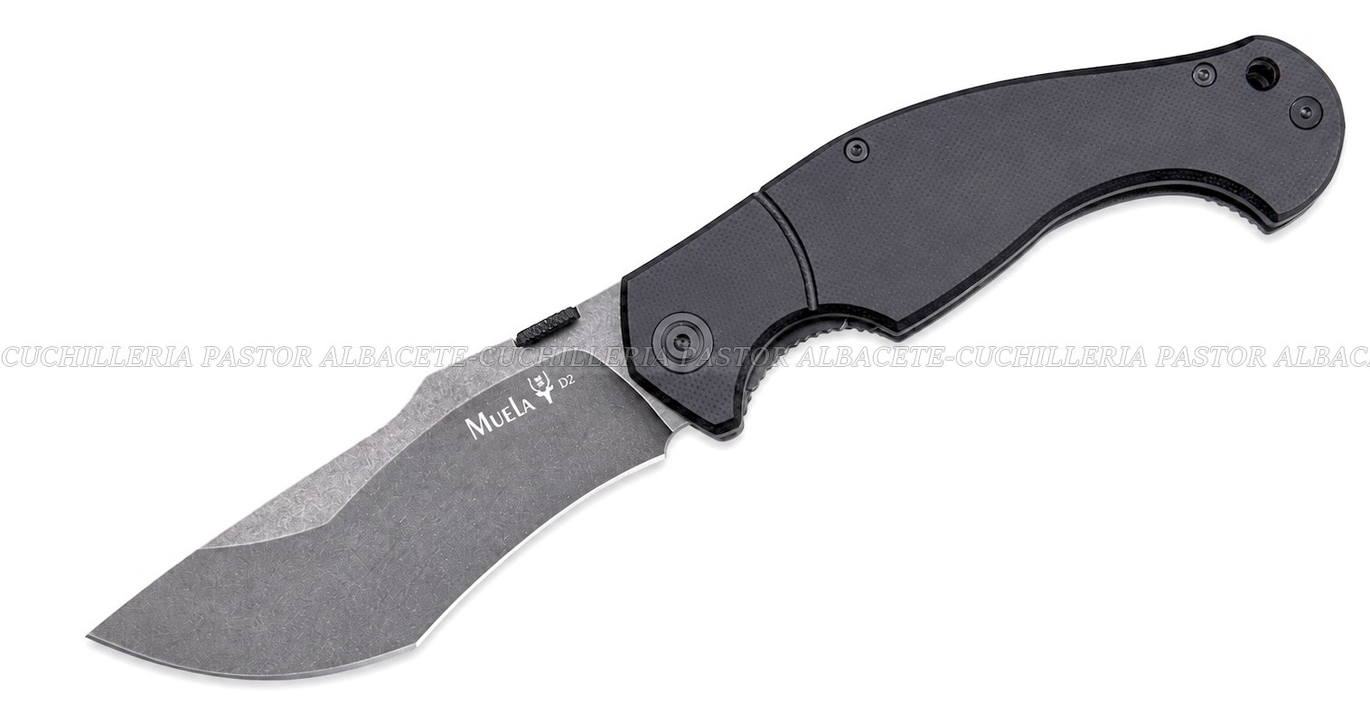 Navaja Muela Verdugo-10G Táctica G10 negro