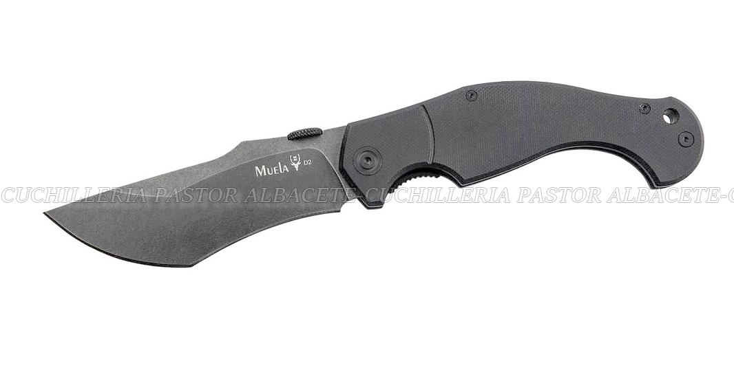 Navaja Muela Verdugo-10G Táctica G10 negro - Imagen 2