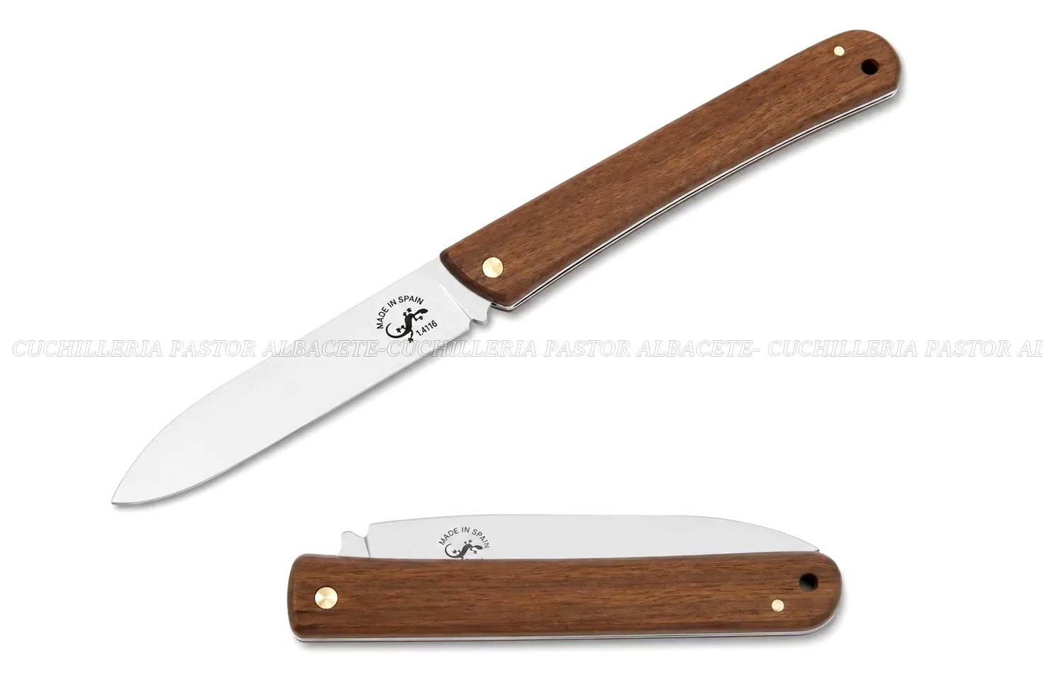 Navaja Salamandra 220071 Madera Nogal: compacta, elegante y lista para la aventura