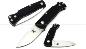 Navaja Salamandra Tek Géminis Flax 322522 | Acero D2 y Back Lock