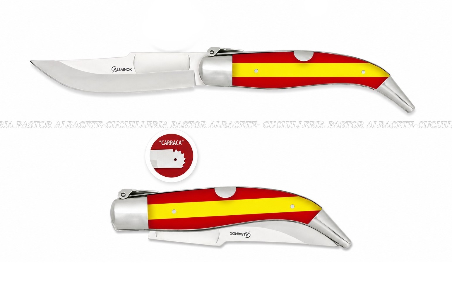 Albainox 01855 Navaja Clásica Bandera España Carraca