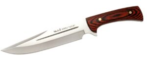 Cuchillo Muela Jabalí 21E es una herramienta de gran tamaño diseñada para ofrecer el máximo rendimiento en actividades de caza mayor, monte, bushcraft y supervivencia.
