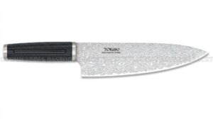 Cuchillo Tokisu Gyuto de acero de Damasco de 67 capas con mango de goma